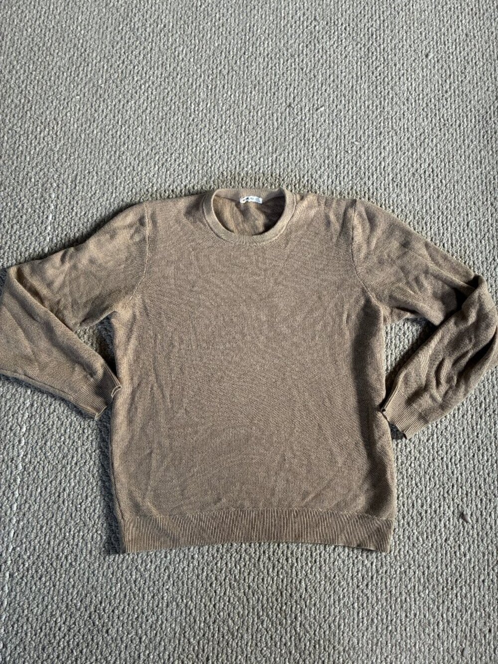 Marine Layer Sweater Tee Large Sable